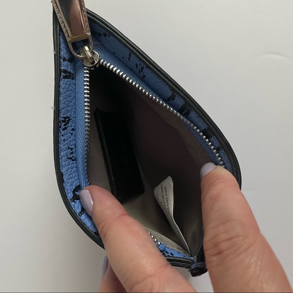 NWOT Reed Krakoff French Blue Viper Small Zipper Change Wallet - Picture 6 of 7